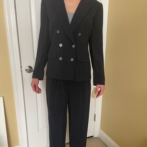 NWT Liz Claiborne navy pant suit. Price includes the blazer and pants.